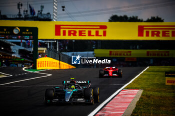 2024-07-21 - 44 Lewis Hamilton, (GRB) AMG Mercedes Ineos during the Hungarian GP, Budapest 18-21 July 2024 Formula 1 World championship 2024. - FORMULA 1 HUNGARIAN GRAND PRIX 2024 - RACE - FORMULA 1 - MOTORS