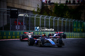 2024-07-21 - 23 Alex Albon, (GRB) Williams Mercedes during the Hungarian GP, Budapest 18-21 July 2024 Formula 1 World championship 2024. - FORMULA 1 HUNGARIAN GRAND PRIX 2024 - RACE - FORMULA 1 - MOTORS