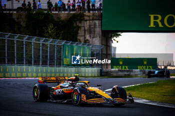 2024-07-21 - 04 Lando Norris, (GRB) McLaren Mercedes during the Hungarian GP, Budapest 18-21 July 2024 Formula 1 World championship 2024. - FORMULA 1 HUNGARIAN GRAND PRIX 2024 - RACE - FORMULA 1 - MOTORS