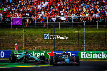 2024-07-21 - 10 Pierre Gasly, (FRA) Alpine F1 Team during the Hungarian GP, Budapest 18-21 July 2024 Formula 1 World championship 2024. - FORMULA 1 HUNGARIAN GRAND PRIX 2024 - RACE - FORMULA 1 - MOTORS