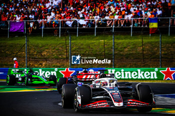 2024-07-21 - 20 Kevin Magnussen, (DAN) Haas F1 Team during the Hungarian GP, Budapest 18-21 July 2024 Formula 1 World championship 2024. - FORMULA 1 HUNGARIAN GRAND PRIX 2024 - RACE - FORMULA 1 - MOTORS