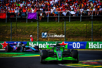 2024-07-21 - 77 Valtteri Bottas, (FIN) Stake F1 Team Kick Sauber during the Hungarian GP, Budapest 18-21 July 2024 Formula 1 World championship 2024. - FORMULA 1 HUNGARIAN GRAND PRIX 2024 - RACE - FORMULA 1 - MOTORS