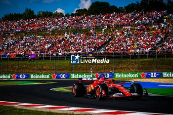 2024-07-21 - 16 Charles Leclerc, (MON) Scuderia Ferrari during the Hungarian GP, Budapest 18-21 July 2024 Formula 1 World championship 2024. - FORMULA 1 HUNGARIAN GRAND PRIX 2024 - RACE - FORMULA 1 - MOTORS