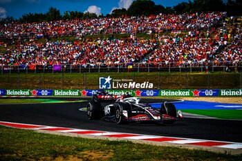 2024-07-21 - 27 Nico Hulkenberg, (GER) Haas F1 Team during the Hungarian GP, Budapest 18-21 July 2024 Formula 1 World championship 2024. - FORMULA 1 HUNGARIAN GRAND PRIX 2024 - RACE - FORMULA 1 - MOTORS