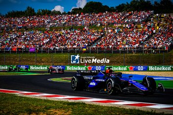 2024-07-21 - 23 Alex Albon, (GRB) Williams Mercedes during the Hungarian GP, Budapest 18-21 July 2024 Formula 1 World championship 2024. - FORMULA 1 HUNGARIAN GRAND PRIX 2024 - RACE - FORMULA 1 - MOTORS