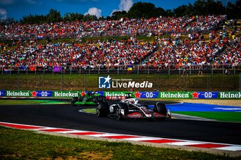 2024-07-21 - 20 Kevin Magnussen, (DAN) Haas F1 Team during the Hungarian GP, Budapest 18-21 July 2024 Formula 1 World championship 2024. - FORMULA 1 HUNGARIAN GRAND PRIX 2024 - RACE - FORMULA 1 - MOTORS