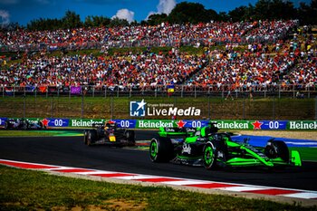 2024-07-21 - 77 Valtteri Bottas, (FIN) Stake F1 Team Kick Sauber during the Hungarian GP, Budapest 18-21 July 2024 Formula 1 World championship 2024. - FORMULA 1 HUNGARIAN GRAND PRIX 2024 - RACE - FORMULA 1 - MOTORS