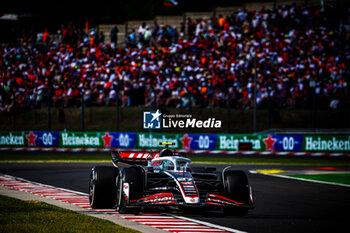 2024-07-21 - 27 Nico Hulkenberg, (GER) Haas F1 Team during the Hungarian GP, Budapest 18-21 July 2024 Formula 1 World championship 2024. - FORMULA 1 HUNGARIAN GRAND PRIX 2024 - RACE - FORMULA 1 - MOTORS