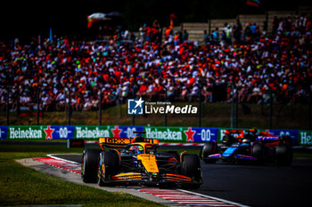 2024-07-21 - 81 Oscar Piastri, (AUS) McLaren Mercedes during the Hungarian GP, Budapest 18-21 July 2024 Formula 1 World championship 2024. - FORMULA 1 HUNGARIAN GRAND PRIX 2024 - RACE - FORMULA 1 - MOTORS