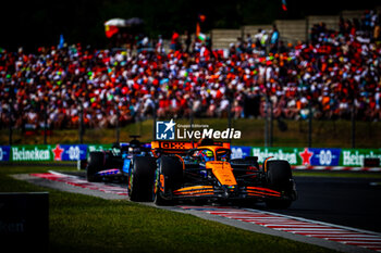 2024-07-21 - 81 Oscar Piastri, (AUS) McLaren Mercedes during the Hungarian GP, Budapest 18-21 July 2024 Formula 1 World championship 2024. - FORMULA 1 HUNGARIAN GRAND PRIX 2024 - RACE - FORMULA 1 - MOTORS