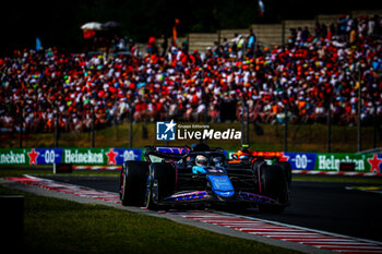 2024-07-21 - 31 Esteban Ocon, (FRA) Alpine F1 Team during the Hungarian GP, Budapest 18-21 July 2024 Formula 1 World championship 2024. - FORMULA 1 HUNGARIAN GRAND PRIX 2024 - RACE - FORMULA 1 - MOTORS