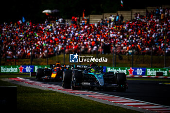 2024-07-21 - 44 Lewis Hamilton, (GRB) AMG Mercedes Ineos during the Hungarian GP, Budapest 18-21 July 2024 Formula 1 World championship 2024. - FORMULA 1 HUNGARIAN GRAND PRIX 2024 - RACE - FORMULA 1 - MOTORS