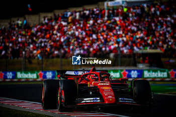 2024-07-21 - 55 Carlos Sainz, (ESP) Scuderia Ferrari during the Hungarian GP, Budapest 18-21 July 2024 Formula 1 World championship 2024. - FORMULA 1 HUNGARIAN GRAND PRIX 2024 - RACE - FORMULA 1 - MOTORS