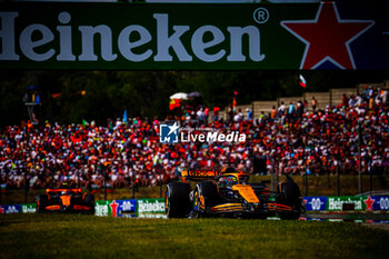 2024-07-21 - 81 Oscar Piastri, (AUS) McLaren Mercedes during the Hungarian GP, Budapest 18-21 July 2024 Formula 1 World championship 2024. - FORMULA 1 HUNGARIAN GRAND PRIX 2024 - RACE - FORMULA 1 - MOTORS