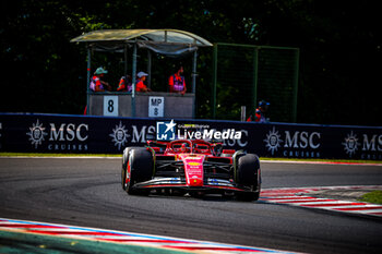 2024-07-21 - 16 Charles Leclerc, (MON) Scuderia Ferrari during the Hungarian GP, Budapest 18-21 July 2024 Formula 1 World championship 2024. - FORMULA 1 HUNGARIAN GRAND PRIX 2024 - RACE - FORMULA 1 - MOTORS