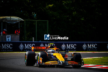 2024-07-21 - 04 Lando Norris, (GRB) McLaren Mercedes during the Hungarian GP, Budapest 18-21 July 2024 Formula 1 World championship 2024. - FORMULA 1 HUNGARIAN GRAND PRIX 2024 - RACE - FORMULA 1 - MOTORS