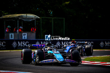 2024-07-21 - 31 Esteban Ocon, (FRA) Alpine F1 Team during the Hungarian GP, Budapest 18-21 July 2024 Formula 1 World championship 2024. - FORMULA 1 HUNGARIAN GRAND PRIX 2024 - RACE - FORMULA 1 - MOTORS