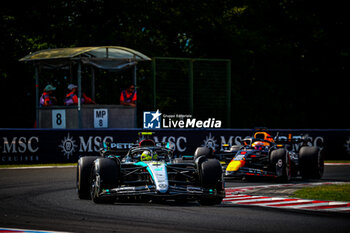 2024-07-21 - 44 Lewis Hamilton, (GRB) AMG Mercedes Ineos during the Hungarian GP, Budapest 18-21 July 2024 Formula 1 World championship 2024. - FORMULA 1 HUNGARIAN GRAND PRIX 2024 - RACE - FORMULA 1 - MOTORS