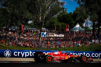 2024-07-21 - 55 Carlos Sainz, (ESP) Scuderia Ferrari during the Hungarian GP, Budapest 18-21 July 2024 Formula 1 World championship 2024. - FORMULA 1 HUNGARIAN GRAND PRIX 2024 - RACE - FORMULA 1 - MOTORS