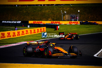 2024-07-21 - 81 Oscar Piastri, (AUS) McLaren Mercedes during the Hungarian GP, Budapest 18-21 July 2024 Formula 1 World championship 2024. - FORMULA 1 HUNGARIAN GRAND PRIX 2024 - RACE - FORMULA 1 - MOTORS