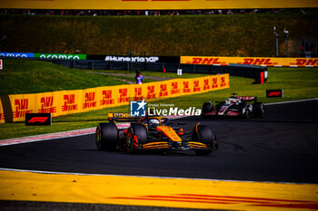 2024-07-21 - 04 Lando Norris, (GRB) McLaren Mercedes during the Hungarian GP, Budapest 18-21 July 2024 Formula 1 World championship 2024. - FORMULA 1 HUNGARIAN GRAND PRIX 2024 - RACE - FORMULA 1 - MOTORS