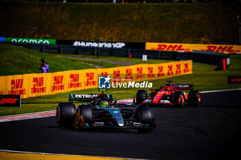 2024-07-21 - 44 Lewis Hamilton, (GRB) AMG Mercedes Ineos during the Hungarian GP, Budapest 18-21 July 2024 Formula 1 World championship 2024. - FORMULA 1 HUNGARIAN GRAND PRIX 2024 - RACE - FORMULA 1 - MOTORS