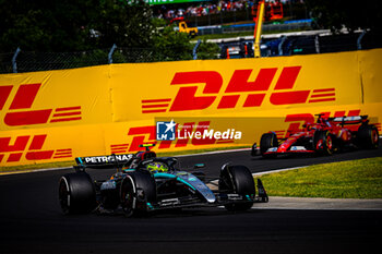 2024-07-21 - 44 Lewis Hamilton, (GRB) AMG Mercedes Ineos during the Hungarian GP, Budapest 18-21 July 2024 Formula 1 World championship 2024. - FORMULA 1 HUNGARIAN GRAND PRIX 2024 - RACE - FORMULA 1 - MOTORS