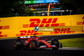 2024-07-21 - 16 Charles Leclerc, (MON) Scuderia Ferrari during the Hungarian GP, Budapest 18-21 July 2024 Formula 1 World championship 2024. - FORMULA 1 HUNGARIAN GRAND PRIX 2024 - RACE - FORMULA 1 - MOTORS