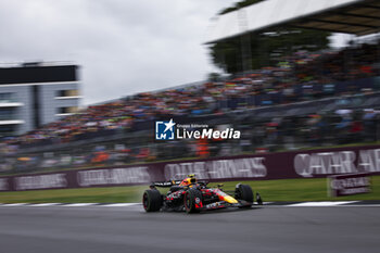 2024-07-06 - 11 PEREZ Sergio (mex), Red Bull Racing RB20, action during the Formula 1 Qatar Airways British Grand Prix 2024, 12th round of the 2024 Formula One World Championship from July 5 to 7, 2024 on the Silverstone Circuit, in Silverstone, United Kingdom - F1 - BRITISH GRAND PRIX 2024 - FORMULA 1 - MOTORS