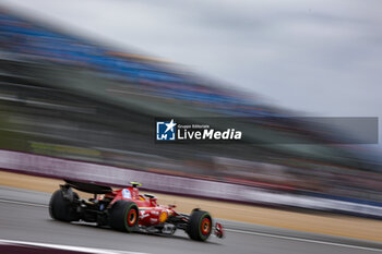 2024-07-06 - 55 SAINZ Carlos (spa), Scuderia Ferrari SF-24, action during the Formula 1 Qatar Airways British Grand Prix 2024, 12th round of the 2024 Formula One World Championship from July 5 to 7, 2024 on the Silverstone Circuit, in Silverstone, United Kingdom - F1 - BRITISH GRAND PRIX 2024 - FORMULA 1 - MOTORS