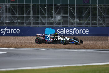 2024-07-06 - 10 GASLY Pierre (fra), Alpine F1 Team A524, action during the Formula 1 Qatar Airways British Grand Prix 2024, 12th round of the 2024 Formula One World Championship from July 5 to 7, 2024 on the Silverstone Circuit, in Silverstone, United Kingdom - F1 - BRITISH GRAND PRIX 2024 - FORMULA 1 - MOTORS