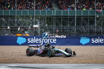 2024-07-06 - 10 GASLY Pierre (fra), Alpine F1 Team A524, action during the Formula 1 Qatar Airways British Grand Prix 2024, 12th round of the 2024 Formula One World Championship from July 5 to 7, 2024 on the Silverstone Circuit, in Silverstone, United Kingdom - F1 - BRITISH GRAND PRIX 2024 - FORMULA 1 - MOTORS