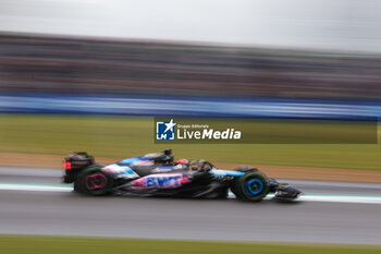 2024-07-06 - 31 OCON Esteban (fra), Alpine F1 Team A524, action during the Formula 1 Qatar Airways British Grand Prix 2024, 12th round of the 2024 Formula One World Championship from July 5 to 7, 2024 on the Silverstone Circuit, in Silverstone, United Kingdom - F1 - BRITISH GRAND PRIX 2024 - FORMULA 1 - MOTORS