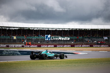 2024-07-06 - 18 STROLL Lance (can), Aston Martin F1 Team AMR24, action during the Formula 1 Qatar Airways British Grand Prix 2024, 12th round of the 2024 Formula One World Championship from July 5 to 7, 2024 on the Silverstone Circuit, in Silverstone, United Kingdom - F1 - BRITISH GRAND PRIX 2024 - FORMULA 1 - MOTORS