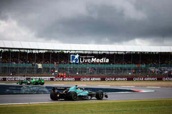 2024-07-06 - 14 ALONSO Fernando (spa), Aston Martin F1 Team AMR24, action during the Formula 1 Qatar Airways British Grand Prix 2024, 12th round of the 2024 Formula One World Championship from July 5 to 7, 2024 on the Silverstone Circuit, in Silverstone, United Kingdom - F1 - BRITISH GRAND PRIX 2024 - FORMULA 1 - MOTORS