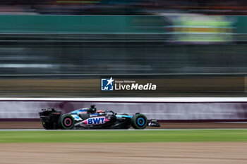 2024-07-06 - 31 OCON Esteban (fra), Alpine F1 Team A524, action during the Formula 1 Qatar Airways British Grand Prix 2024, 12th round of the 2024 Formula One World Championship from July 5 to 7, 2024 on the Silverstone Circuit, in Silverstone, United Kingdom - F1 - BRITISH GRAND PRIX 2024 - FORMULA 1 - MOTORS