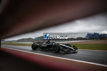 2024-07-06 - 63 RUSSELL George (gbr), Mercedes AMG F1 Team W15, action during the Formula 1 Qatar Airways British Grand Prix 2024, 12th round of the 2024 Formula One World Championship from July 5 to 7, 2024 on the Silverstone Circuit, in Silverstone, United Kingdom - F1 - BRITISH GRAND PRIX 2024 - FORMULA 1 - MOTORS