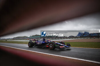 2024-07-06 - 03 RICCIARDO Daniel (aus), Visa Cash App RB F1 Team VCARB 01, action during the Formula 1 Qatar Airways British Grand Prix 2024, 12th round of the 2024 Formula One World Championship from July 5 to 7, 2024 on the Silverstone Circuit, in Silverstone, United Kingdom - F1 - BRITISH GRAND PRIX 2024 - FORMULA 1 - MOTORS