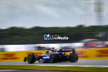 2024-07-06 - 02 SARGEANT Logan (usa), Williams Racing FW46, action during the Formula 1 Qatar Airways British Grand Prix 2024, 12th round of the 2024 Formula One World Championship from July 5 to 7, 2024 on the Silverstone Circuit, in Silverstone, United Kingdom - F1 - BRITISH GRAND PRIX 2024 - FORMULA 1 - MOTORS