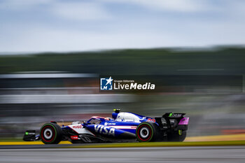 2024-07-06 - 22 TSUNODA Yuki (jap), Visa Cash App RB F1 Team VCARB 01, action during the Formula 1 Qatar Airways British Grand Prix 2024, 12th round of the 2024 Formula One World Championship from July 5 to 7, 2024 on the Silverstone Circuit, in Silverstone, United Kingdom - F1 - BRITISH GRAND PRIX 2024 - FORMULA 1 - MOTORS