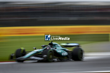 2024-07-06 - 14 ALONSO Fernando (spa), Aston Martin F1 Team AMR24, action during the Formula 1 Qatar Airways British Grand Prix 2024, 12th round of the 2024 Formula One World Championship from July 5 to 7, 2024 on the Silverstone Circuit, in Silverstone, United Kingdom - F1 - BRITISH GRAND PRIX 2024 - FORMULA 1 - MOTORS