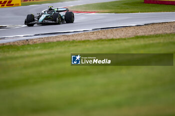 2024-07-06 - 14 ALONSO Fernando (spa), Aston Martin F1 Team AMR24, action during the Formula 1 Qatar Airways British Grand Prix 2024, 12th round of the 2024 Formula One World Championship from July 5 to 7, 2024 on the Silverstone Circuit, in Silverstone, United Kingdom - F1 - BRITISH GRAND PRIX 2024 - FORMULA 1 - MOTORS