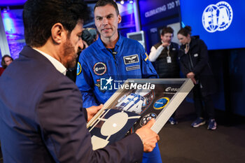 2024-07-06 - BEN SULAYEM Mohammed (uae), President of the FIA, and Astronaut Marcus Wandt, during the Formula 1 Qatar Airways British Grand Prix 2024, 12th round of the 2024 Formula One World Championship from July 5 to 7, 2024 on the Silverstone Circuit, in Silverstone, United Kingdom - F1 - BRITISH GRAND PRIX 2024 - FORMULA 1 - MOTORS