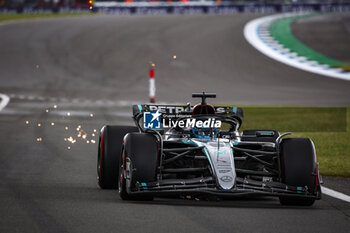 2024-07-06 - 63 RUSSELL George (gbr), Mercedes AMG F1 Team W15, action during the Formula 1 Qatar Airways British Grand Prix 2024, 12th round of the 2024 Formula One World Championship from July 5 to 7, 2024 on the Silverstone Circuit, in Silverstone, United Kingdom - F1 - BRITISH GRAND PRIX 2024 - FORMULA 1 - MOTORS