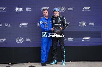 2024-07-06 - RUSSELL George (gbr), Mercedes AMG F1 Team W15, portrait during the Formula 1 Qatar Airways British Grand Prix 2024, 12th round of the 2024 Formula One World Championship from July 5 to 7, 2024 on the Silverstone Circuit, in Silverstone, United Kingdom - F1 - BRITISH GRAND PRIX 2024 - FORMULA 1 - MOTORS