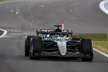 2024-07-06 - 63 RUSSELL George (gbr), Mercedes AMG F1 Team W15, action during the Formula 1 Qatar Airways British Grand Prix 2024, 12th round of the 2024 Formula One World Championship from July 5 to 7, 2024 on the Silverstone Circuit, in Silverstone, United Kingdom - F1 - BRITISH GRAND PRIX 2024 - FORMULA 1 - MOTORS