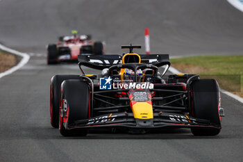 2024-07-06 - 01 VERSTAPPEN Max (nld), Red Bull Racing RB20, action during the Formula 1 Qatar Airways British Grand Prix 2024, 12th round of the 2024 Formula One World Championship from July 5 to 7, 2024 on the Silverstone Circuit, in Silverstone, United Kingdom - F1 - BRITISH GRAND PRIX 2024 - FORMULA 1 - MOTORS