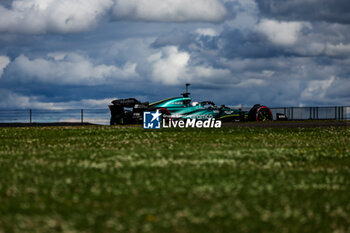 2024-07-06 - 18 STROLL Lance (can), Aston Martin F1 Team AMR24, action during the Formula 1 Qatar Airways British Grand Prix 2024, 12th round of the 2024 Formula One World Championship from July 5 to 7, 2024 on the Silverstone Circuit, in Silverstone, United Kingdom - F1 - BRITISH GRAND PRIX 2024 - FORMULA 1 - MOTORS