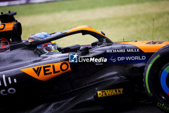 2024-07-06 - 81 PIASTRI Oscar (aus), McLaren F1 Team MCL38, action during the Formula 1 Qatar Airways British Grand Prix 2024, 12th round of the 2024 Formula One World Championship from July 5 to 7, 2024 on the Silverstone Circuit, in Silverstone, United Kingdom - F1 - BRITISH GRAND PRIX 2024 - FORMULA 1 - MOTORS