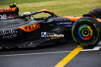 2024-07-06 - 04 NORRIS Lando (gbr), McLaren F1 Team MCL38, action during the Formula 1 Qatar Airways British Grand Prix 2024, 12th round of the 2024 Formula One World Championship from July 5 to 7, 2024 on the Silverstone Circuit, in Silverstone, United Kingdom - F1 - BRITISH GRAND PRIX 2024 - FORMULA 1 - MOTORS